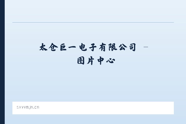 太仓巨一电子有限公司 列表图